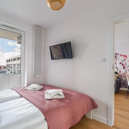 Flowers Z Parkingiem Perlowa Przystan - Appartamento *