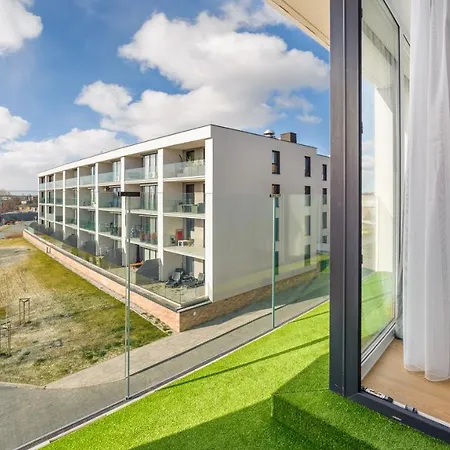 Flowers Z Parkingiem Perlowa Przystan - Appartamento